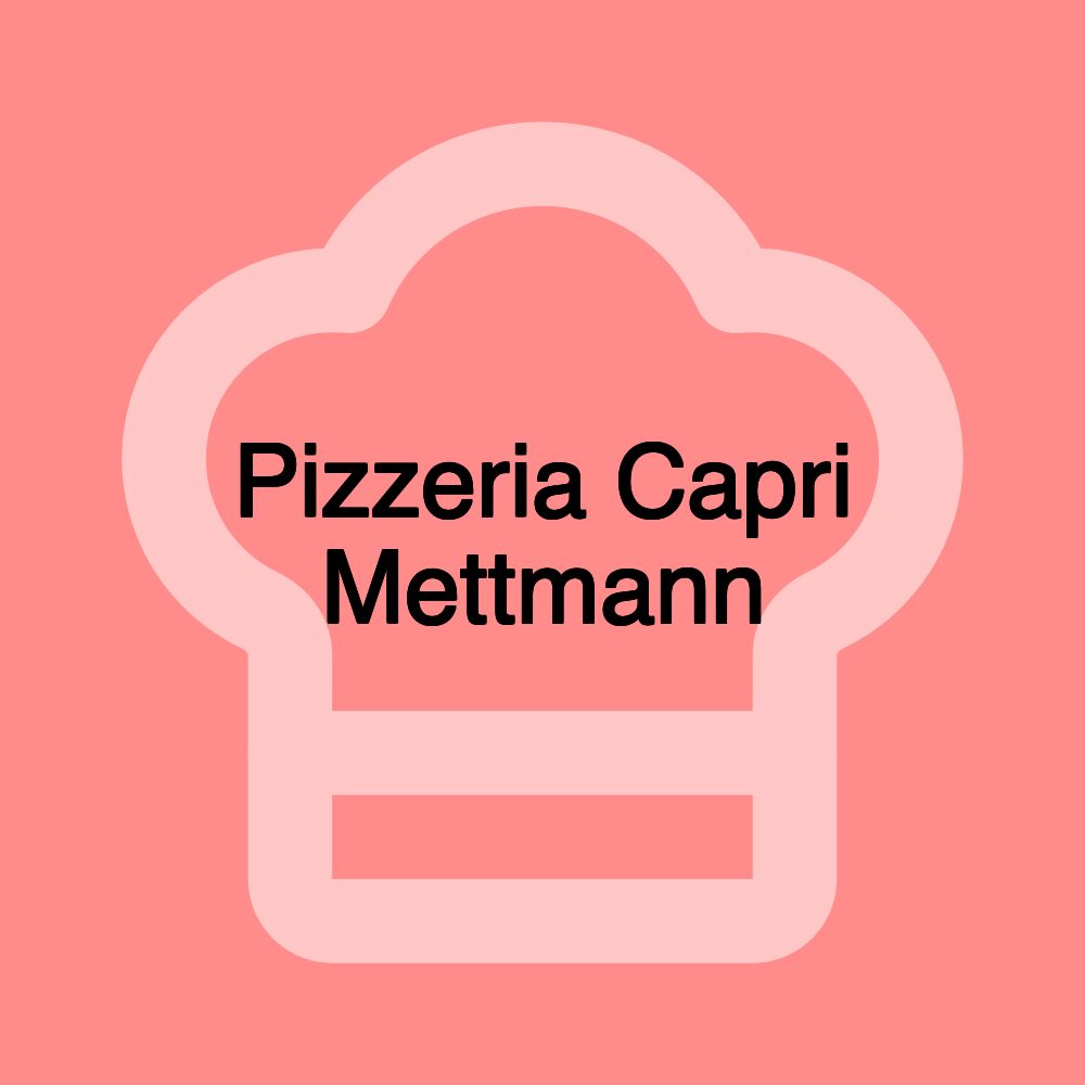 Pizzeria Capri Mettmann