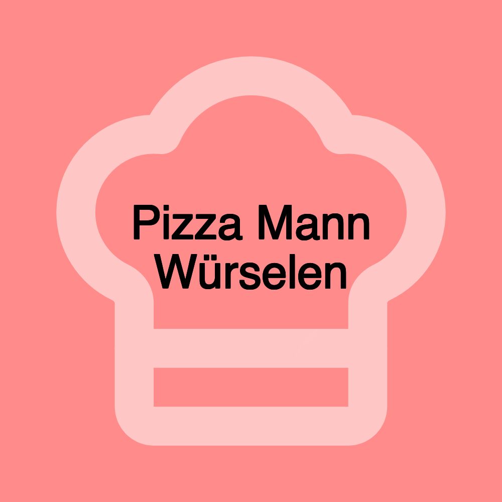 Pizza Mann Würselen