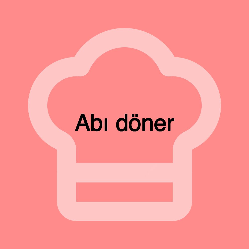 Abı döner