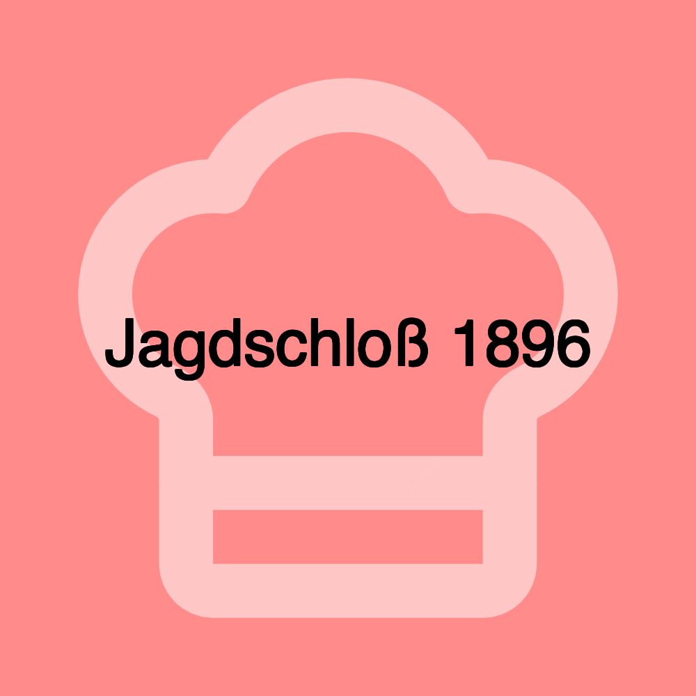 Jagdschloß 1896