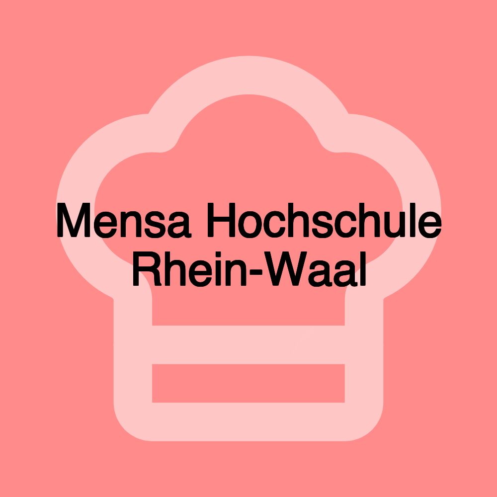 Mensa Hochschule Rhein-Waal