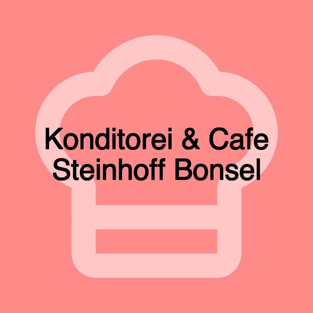 Konditorei & Cafe Steinhoff Bonsel