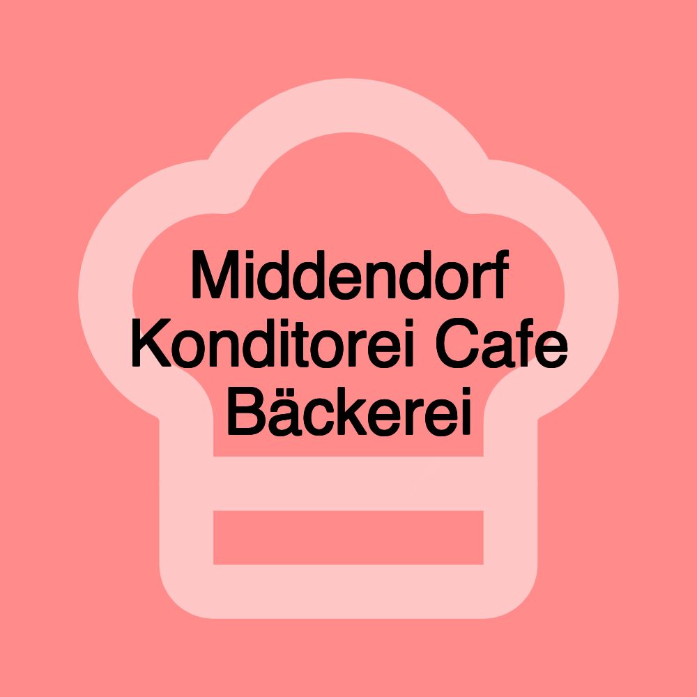 Middendorf Konditorei Cafe Bäckerei