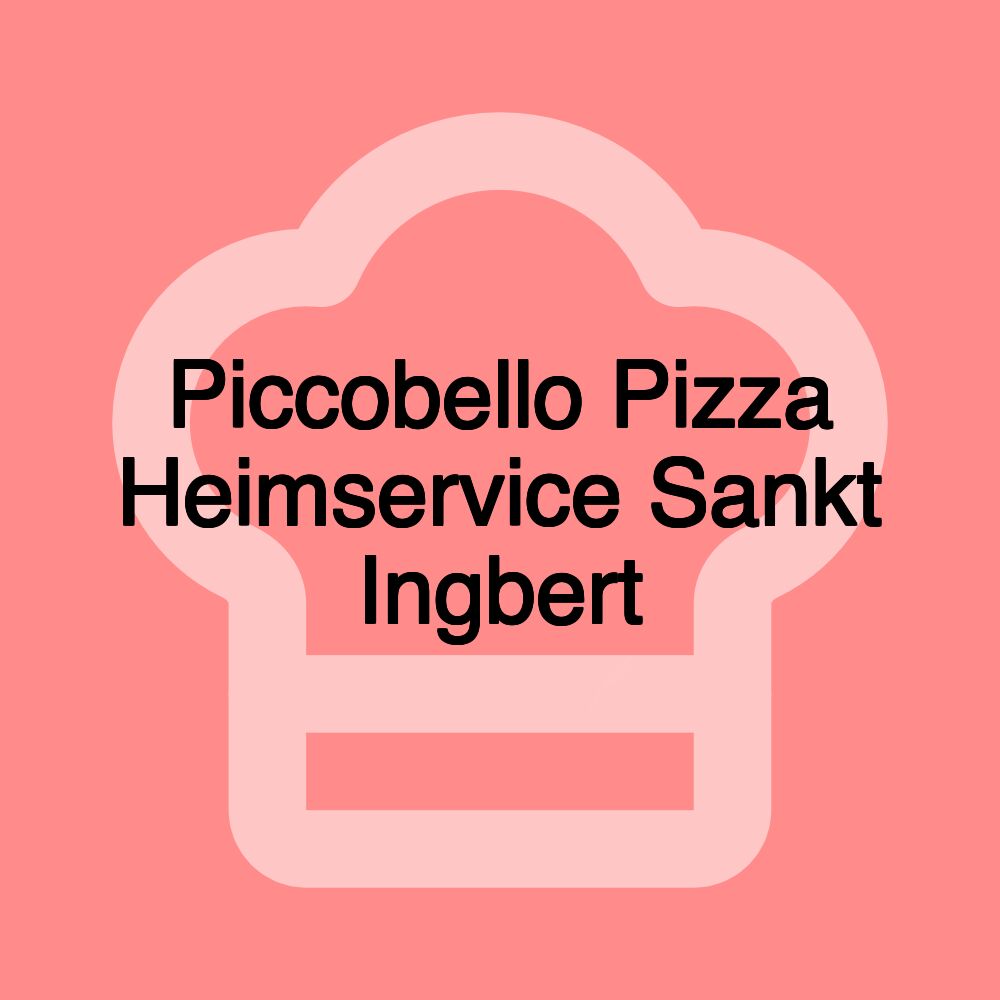 Piccobello Pizza Heimservice Sankt Ingbert