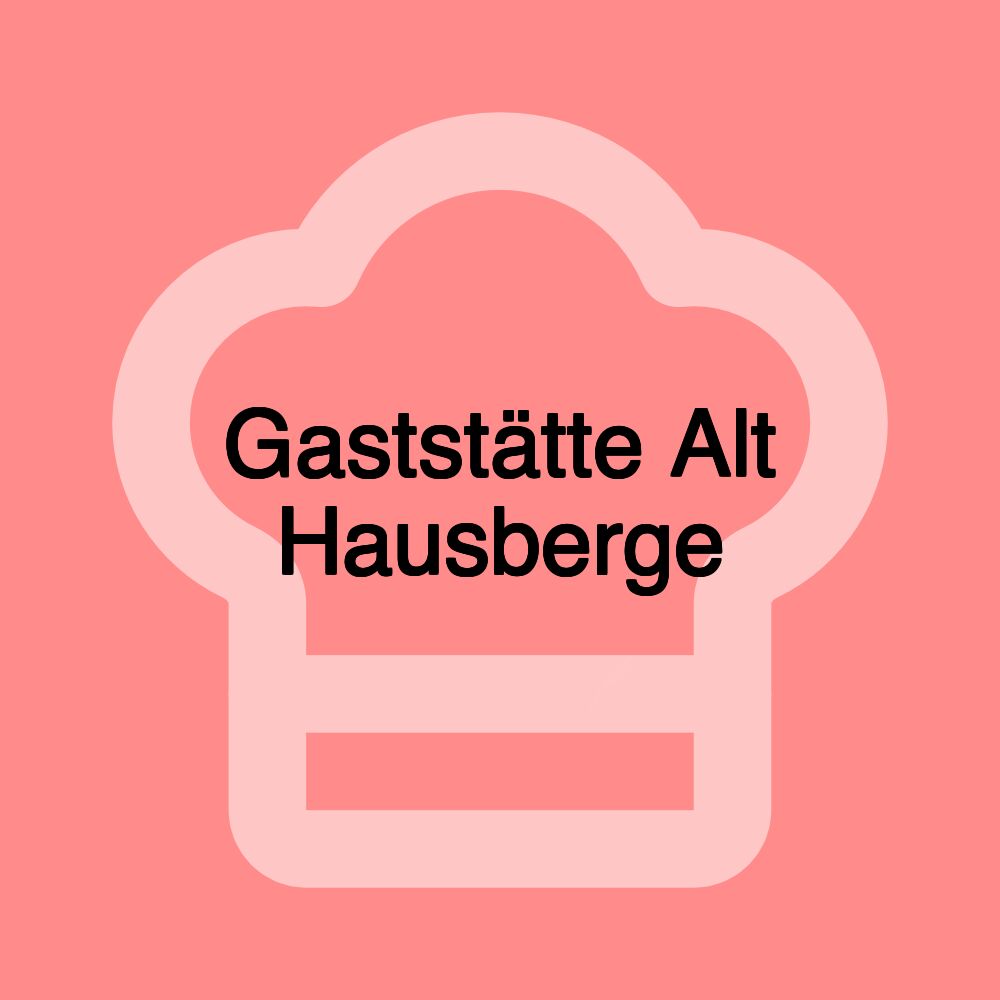 Gaststätte Alt Hausberge