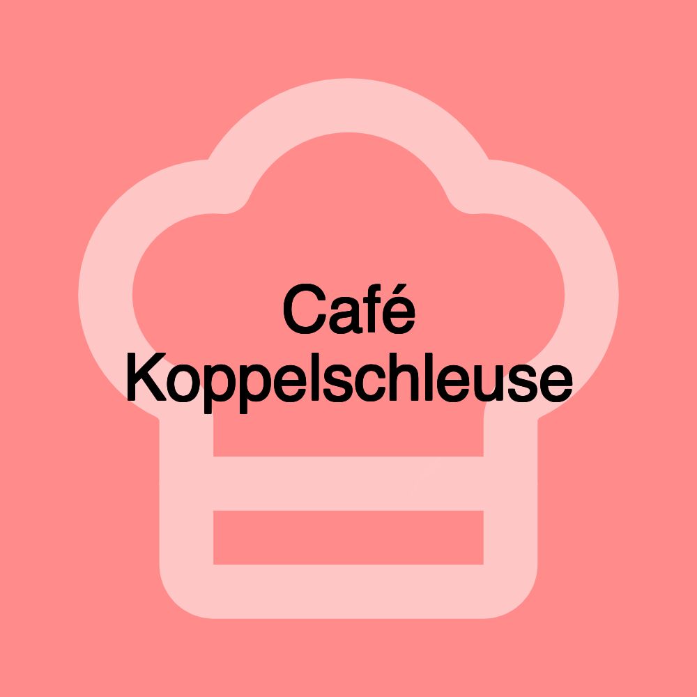 Café Koppelschleuse