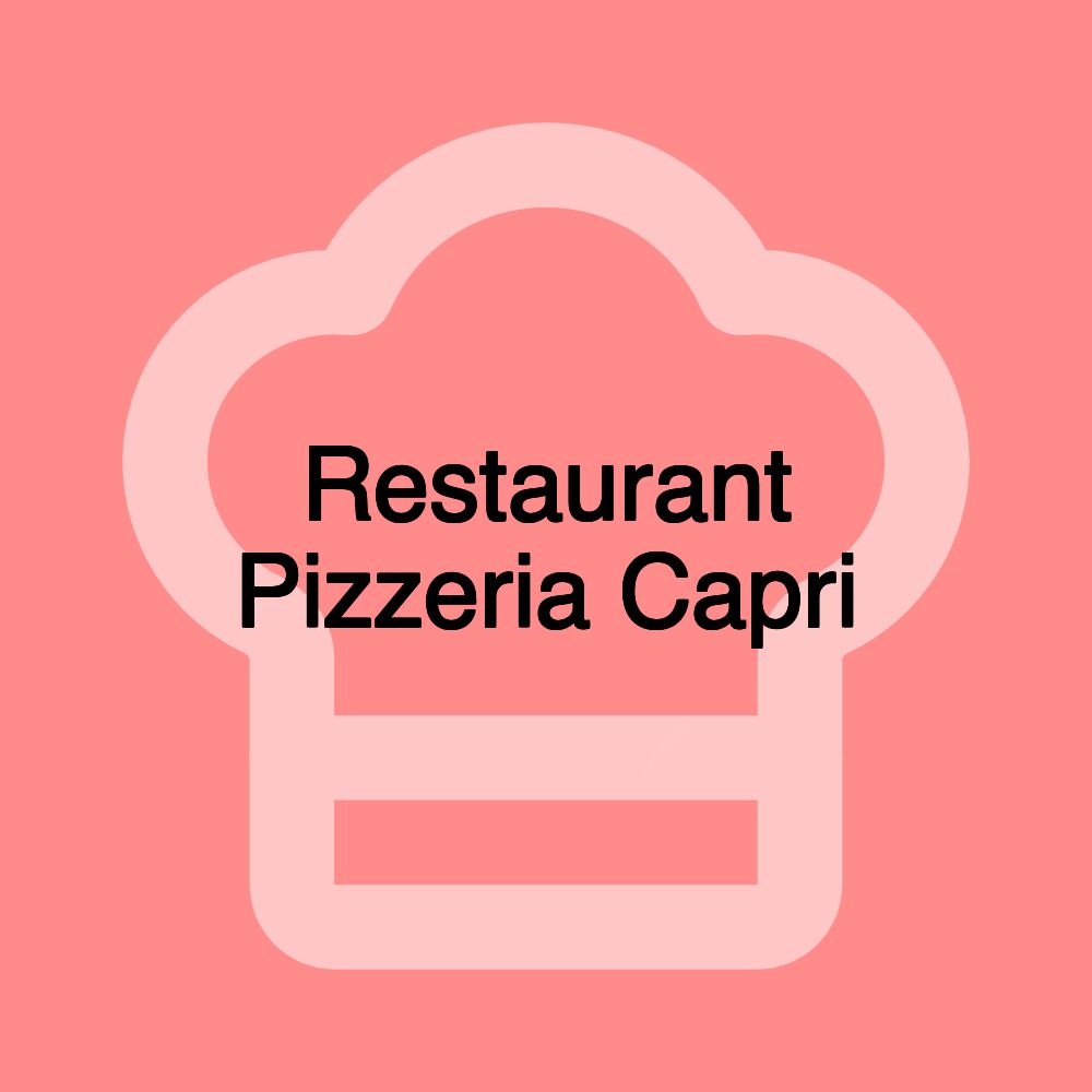 Restaurant Pizzeria Capri