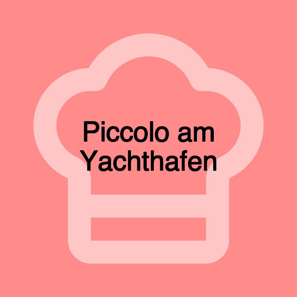 Piccolo am Yachthafen