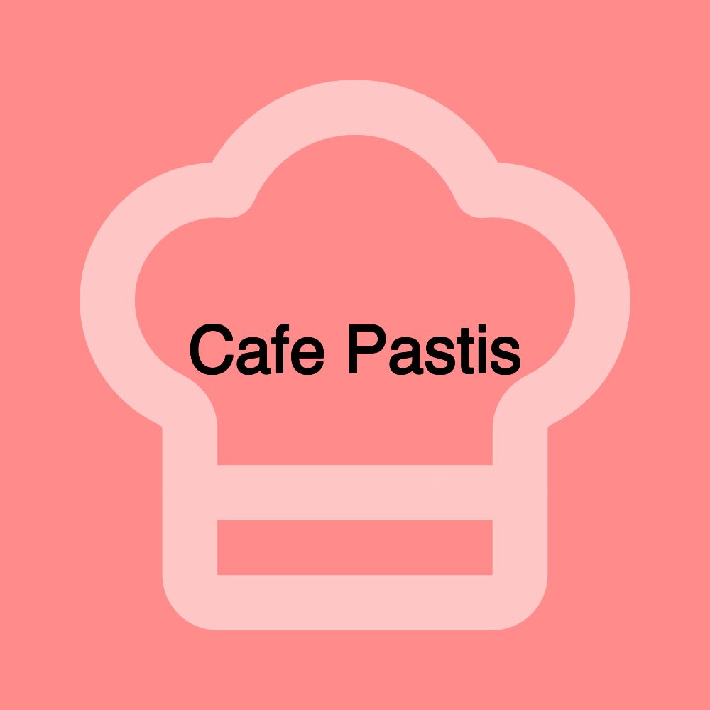 Cafe Pastis