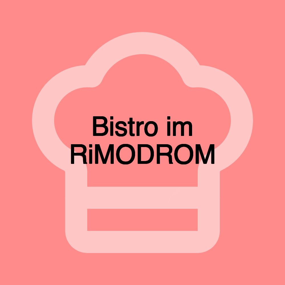 Bistro im RiMODROM