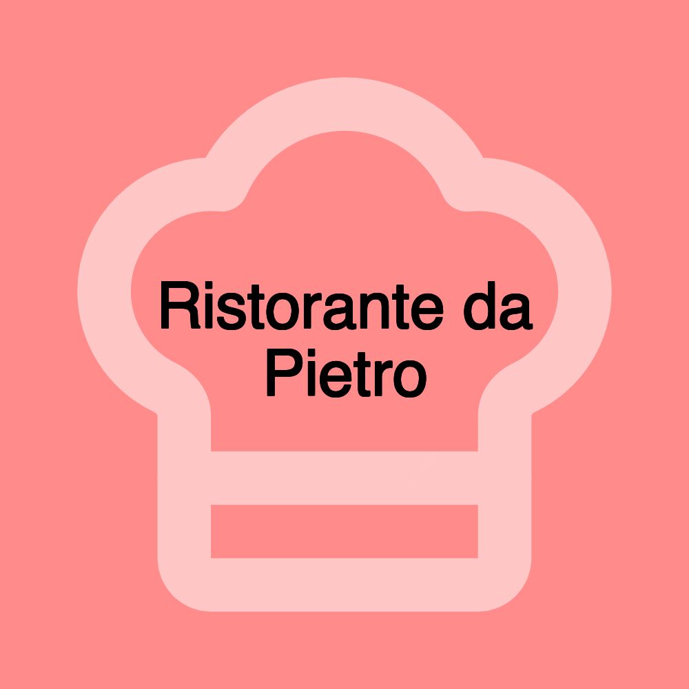 Ristorante da Pietro