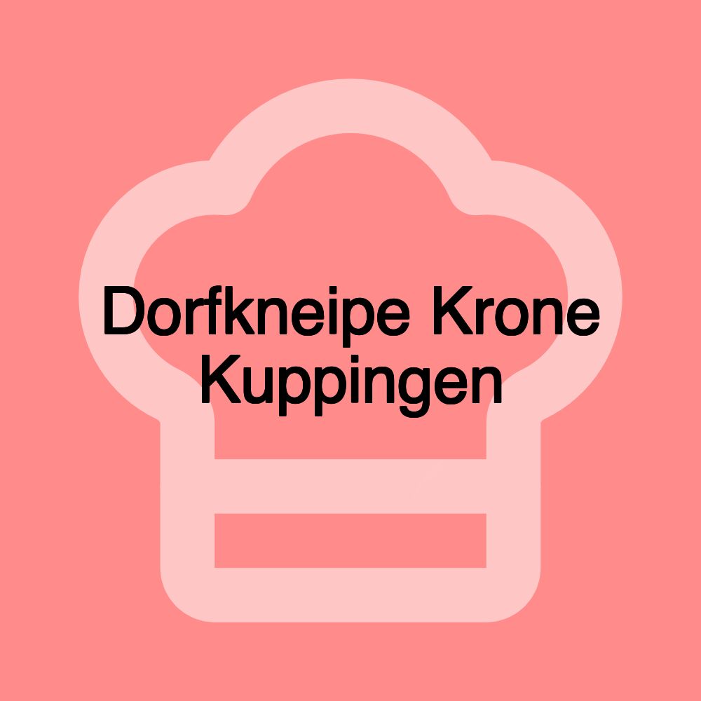 Dorfkneipe Krone Kuppingen