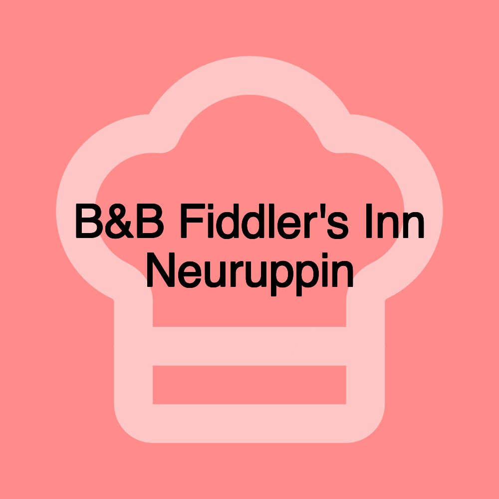 B&B Fiddler's Inn Neuruppin