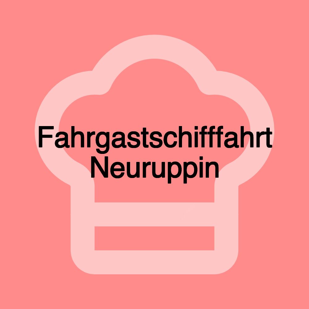 Fahrgastschifffahrt Neuruppin