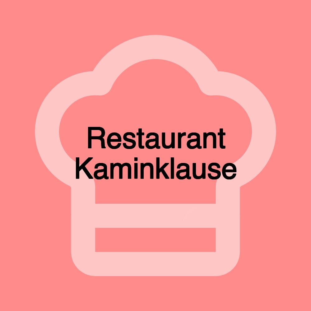 Restaurant Kaminklause