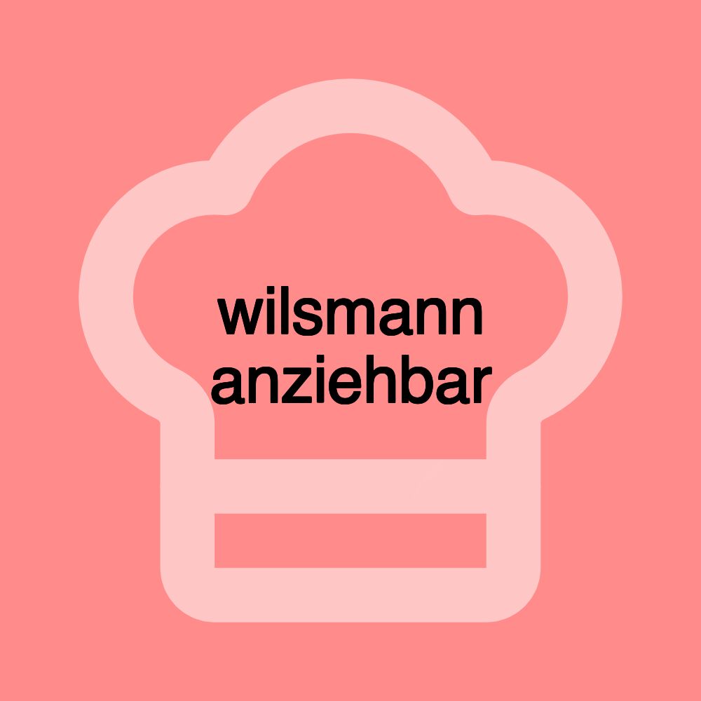 wilsmann anziehbar