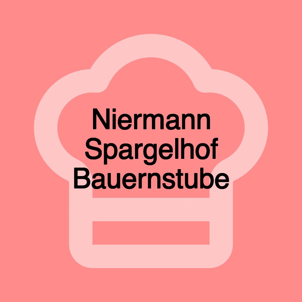 Niermann Spargelhof Bauernstube