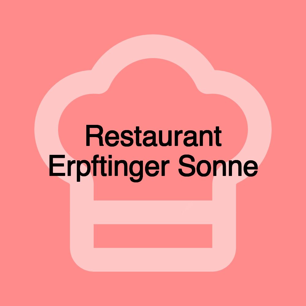 Restaurant Erpftinger Sonne