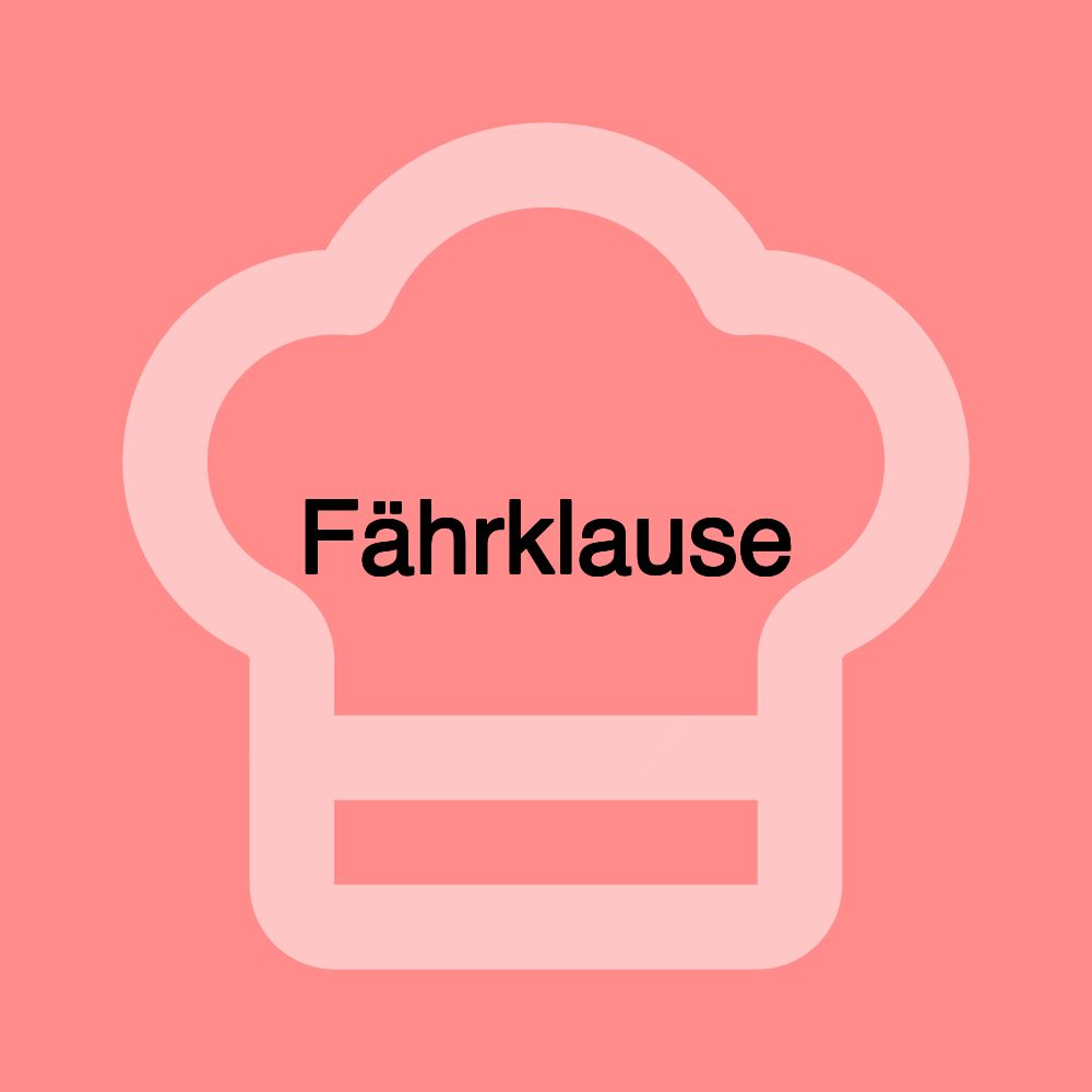 Fährklause