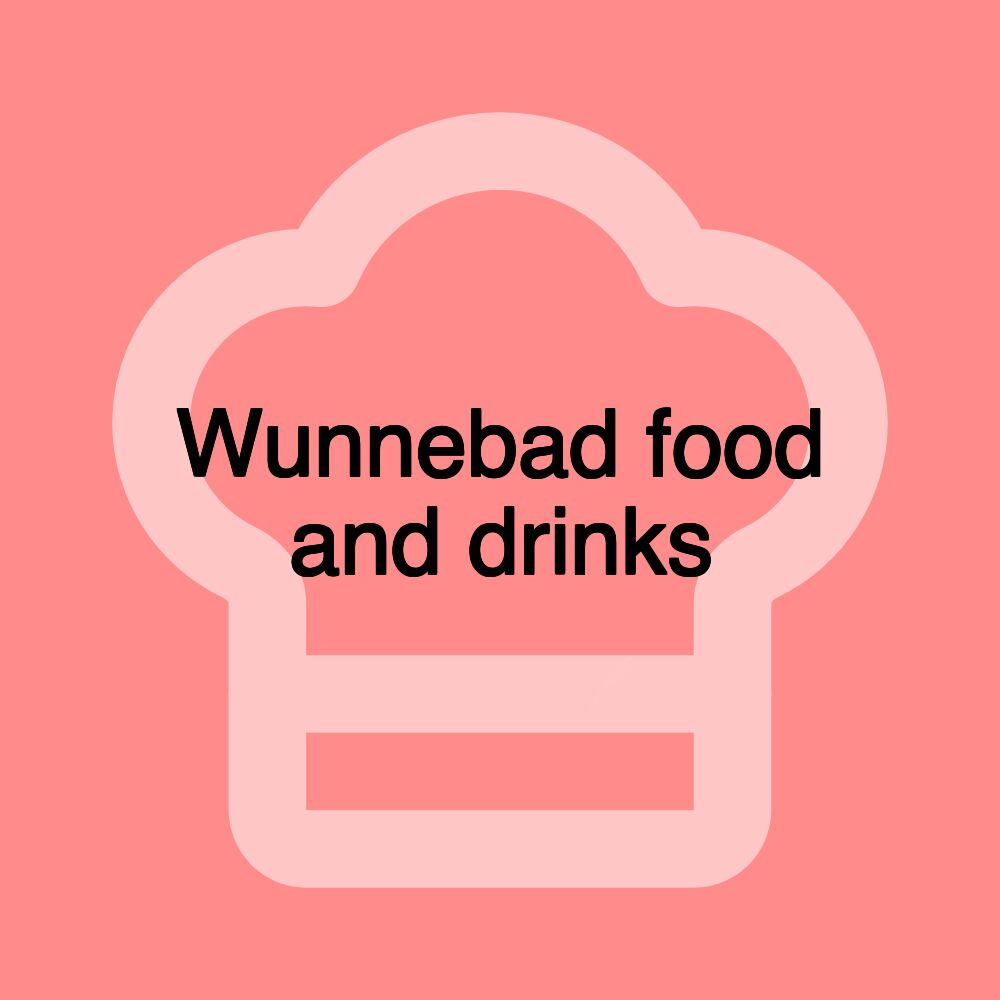 Wunnebad food and drinks