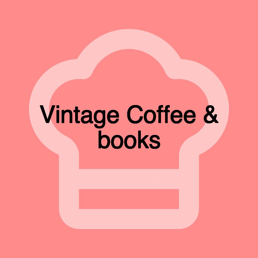 Vintage Coffee & books