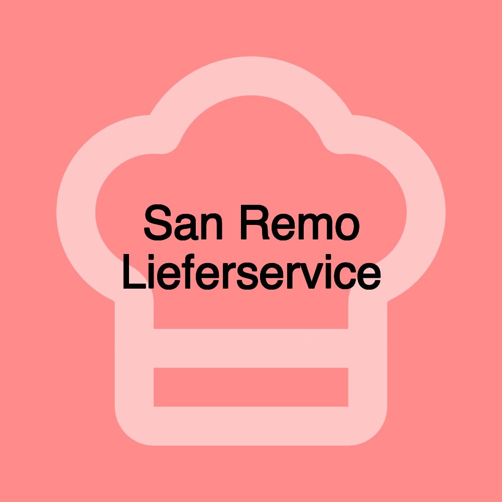 San Remo Lieferservice