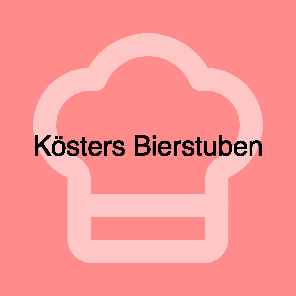 Kösters Bierstuben