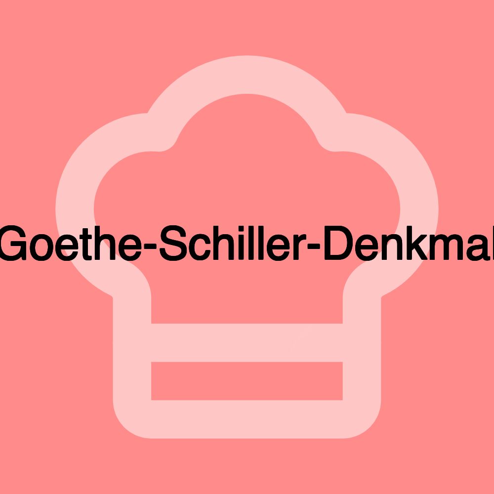 Goethe-Schiller-Denkmal