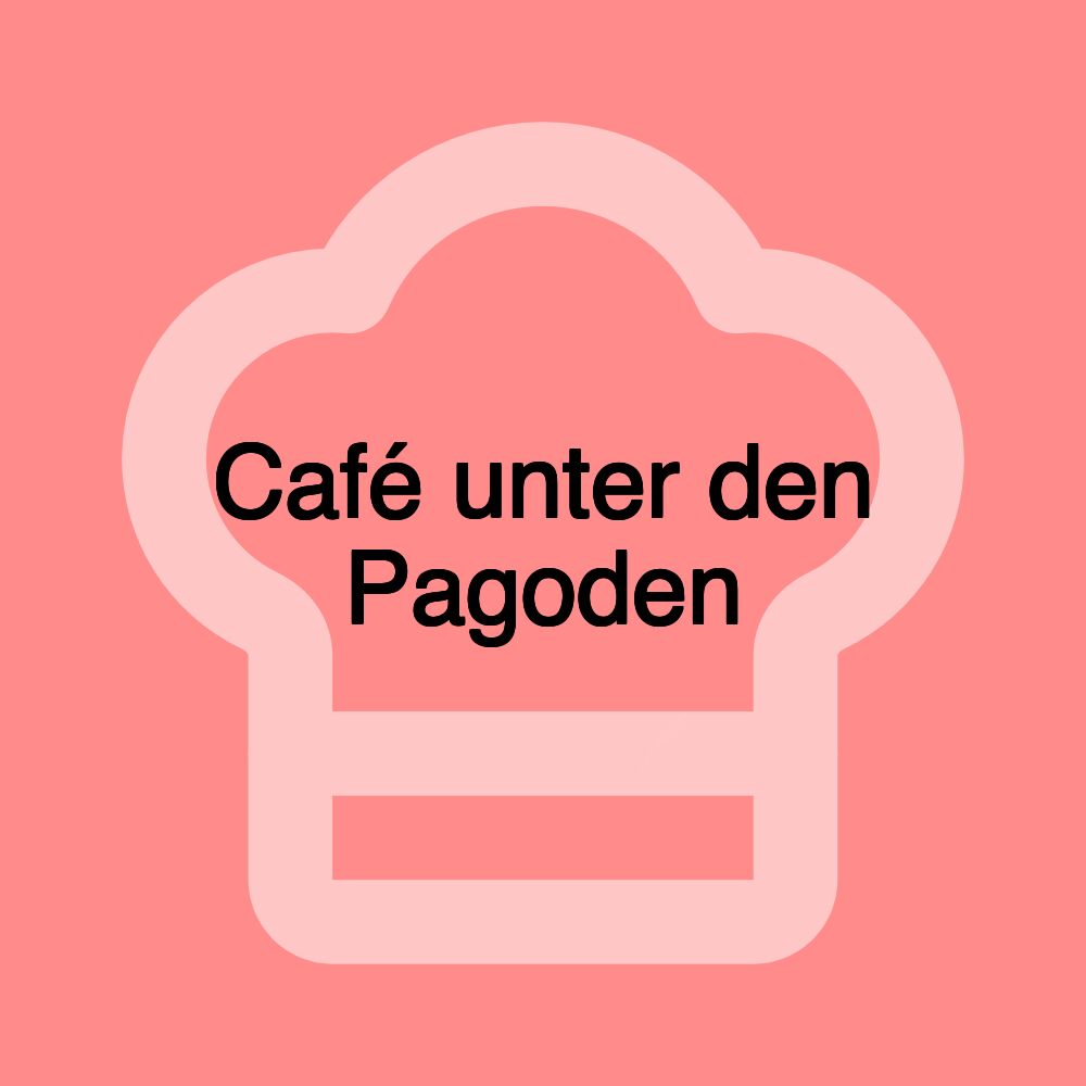 Café unter den Pagoden