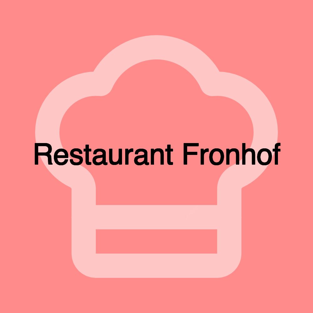 Restaurant Fronhof