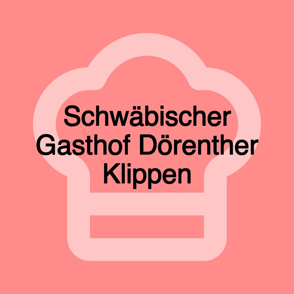 Schwäbischer Gasthof Dörenther Klippen