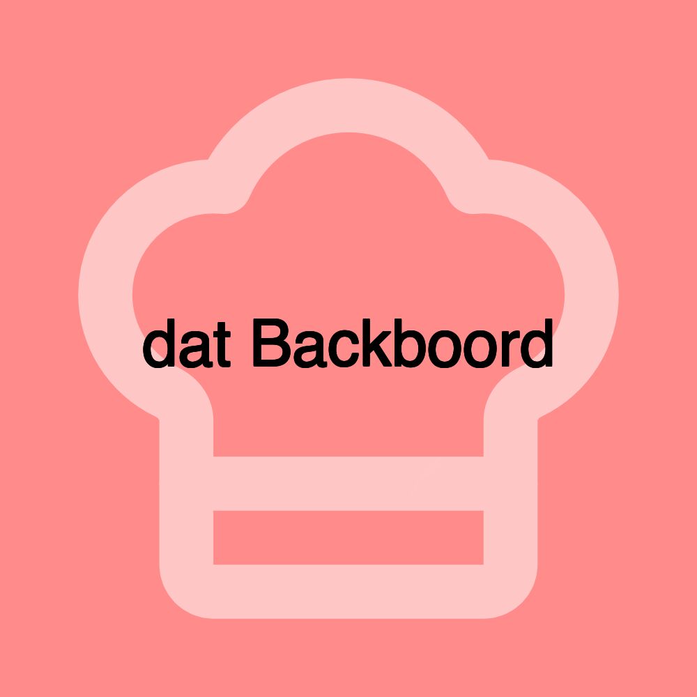 dat Backboord