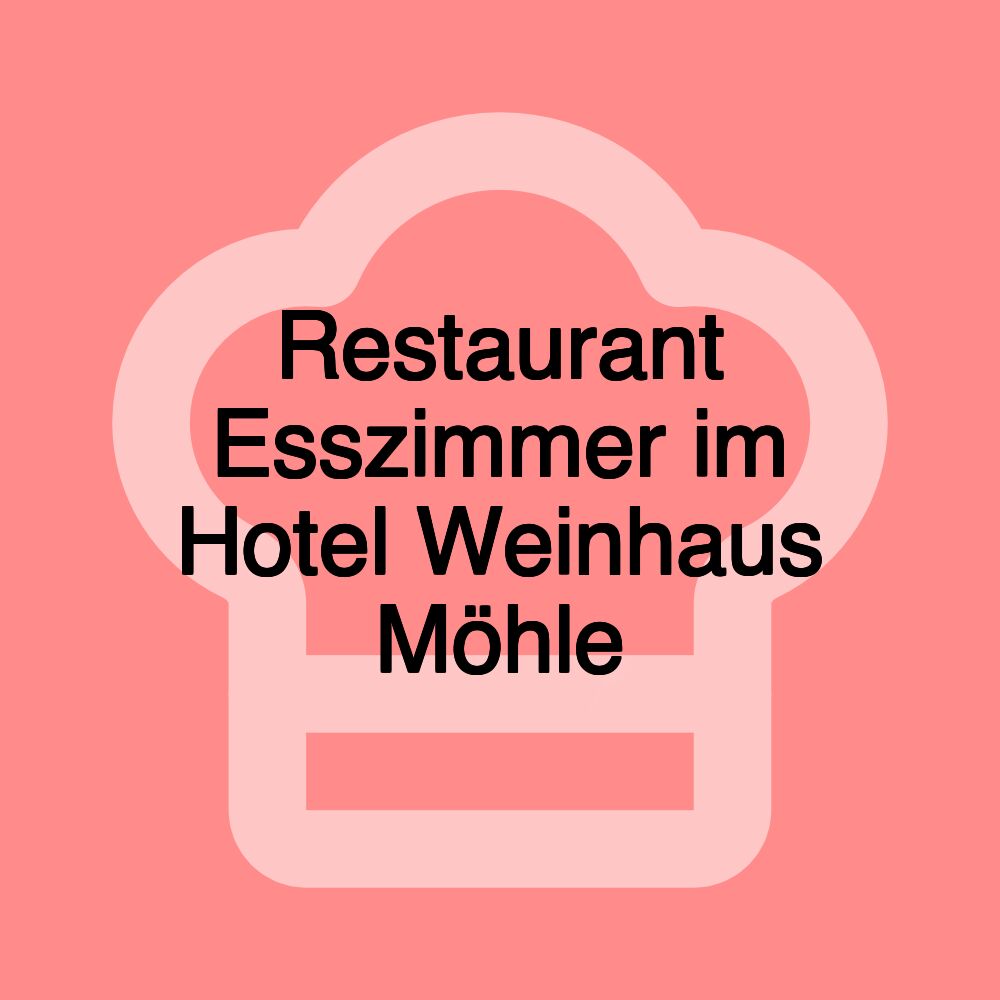 Restaurant Esszimmer im Hotel Weinhaus Möhle