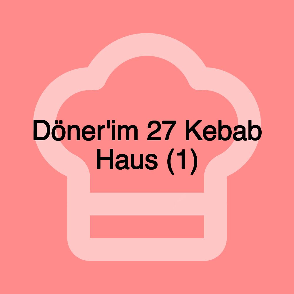 Döner'im 27 Kebab Haus (1)