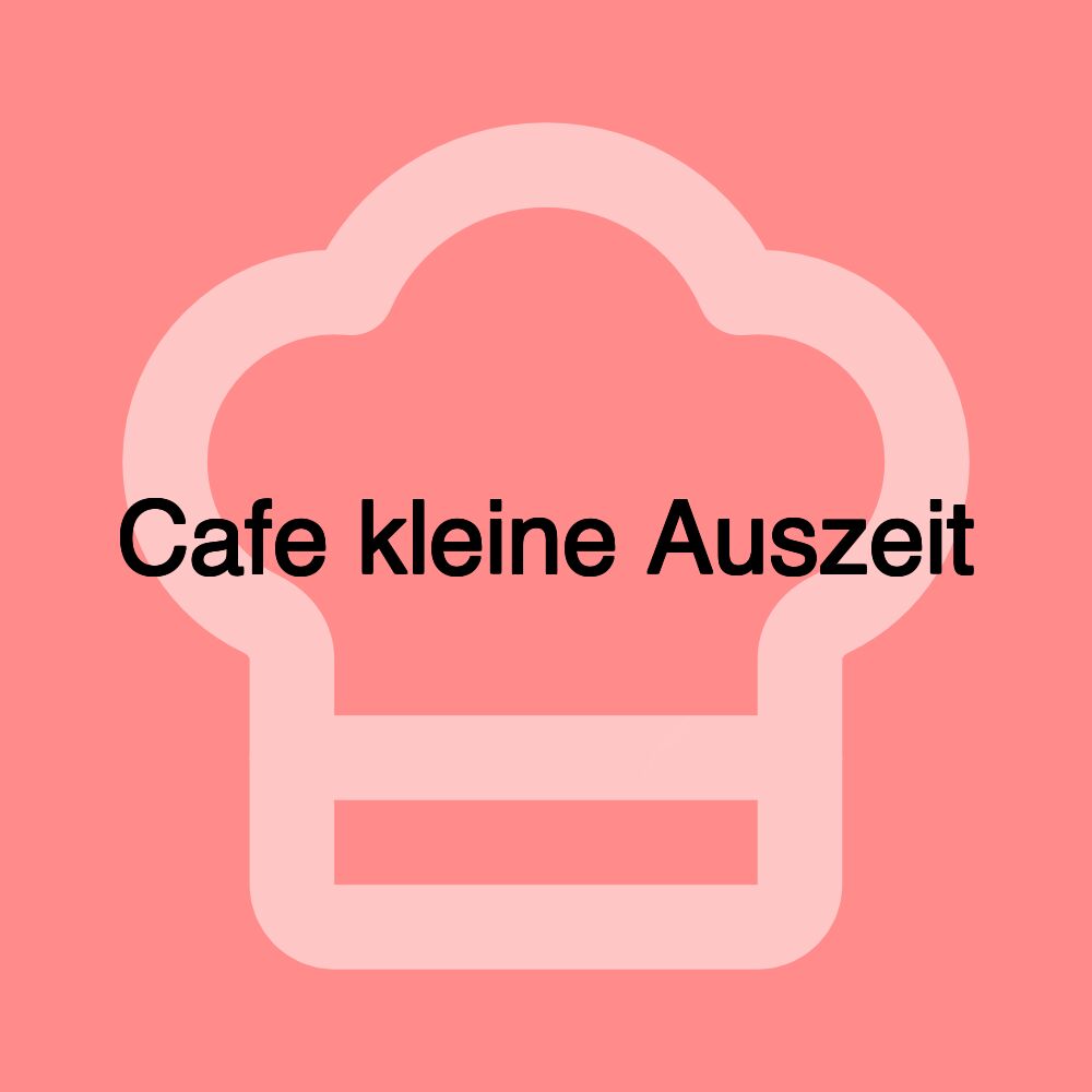 Cafe kleine Auszeit