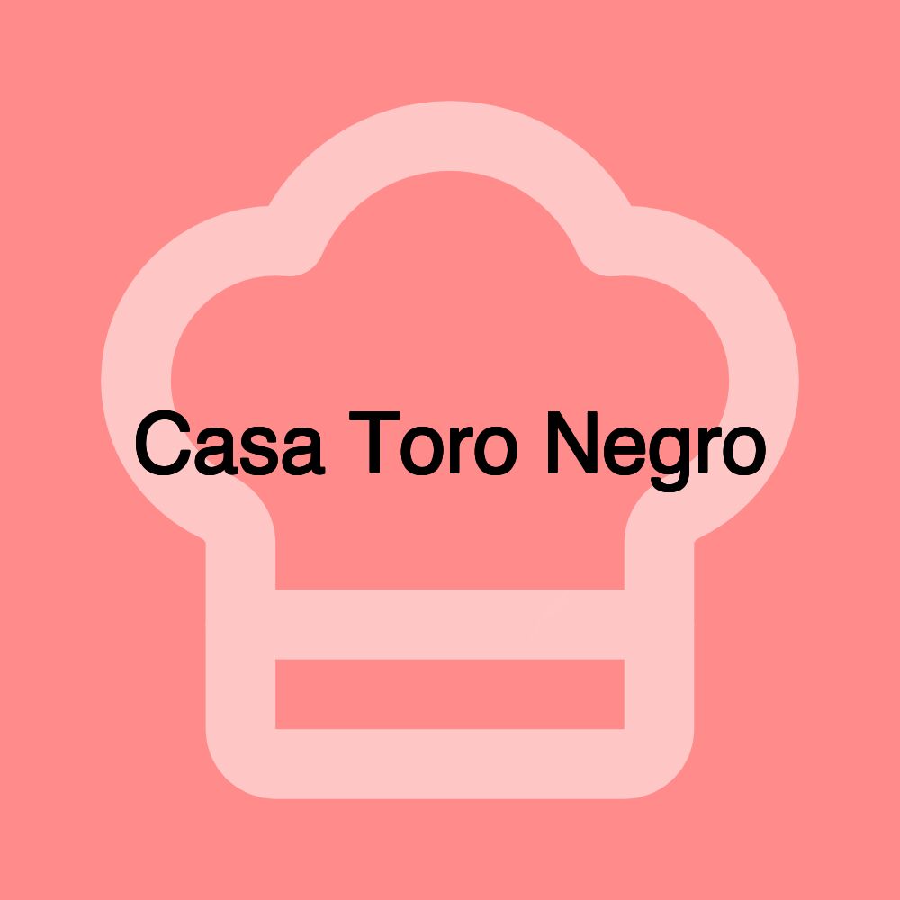 Casa Toro Negro