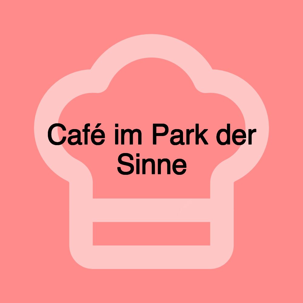 Café im Park der Sinne