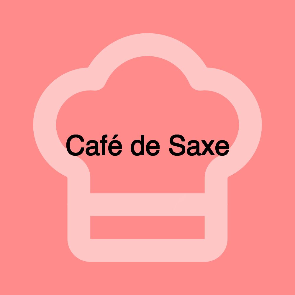 Café de Saxe