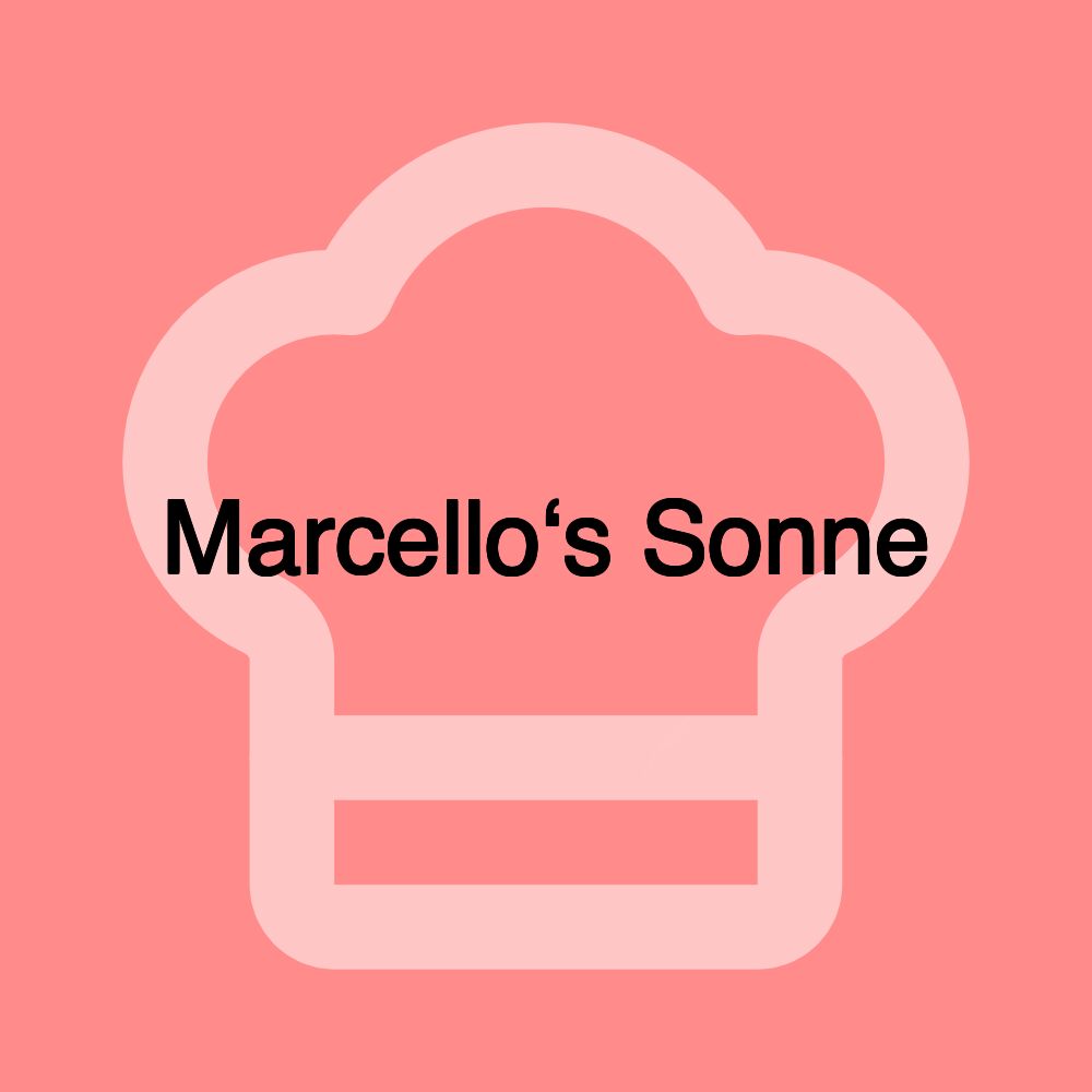 Marcello‘s Sonne