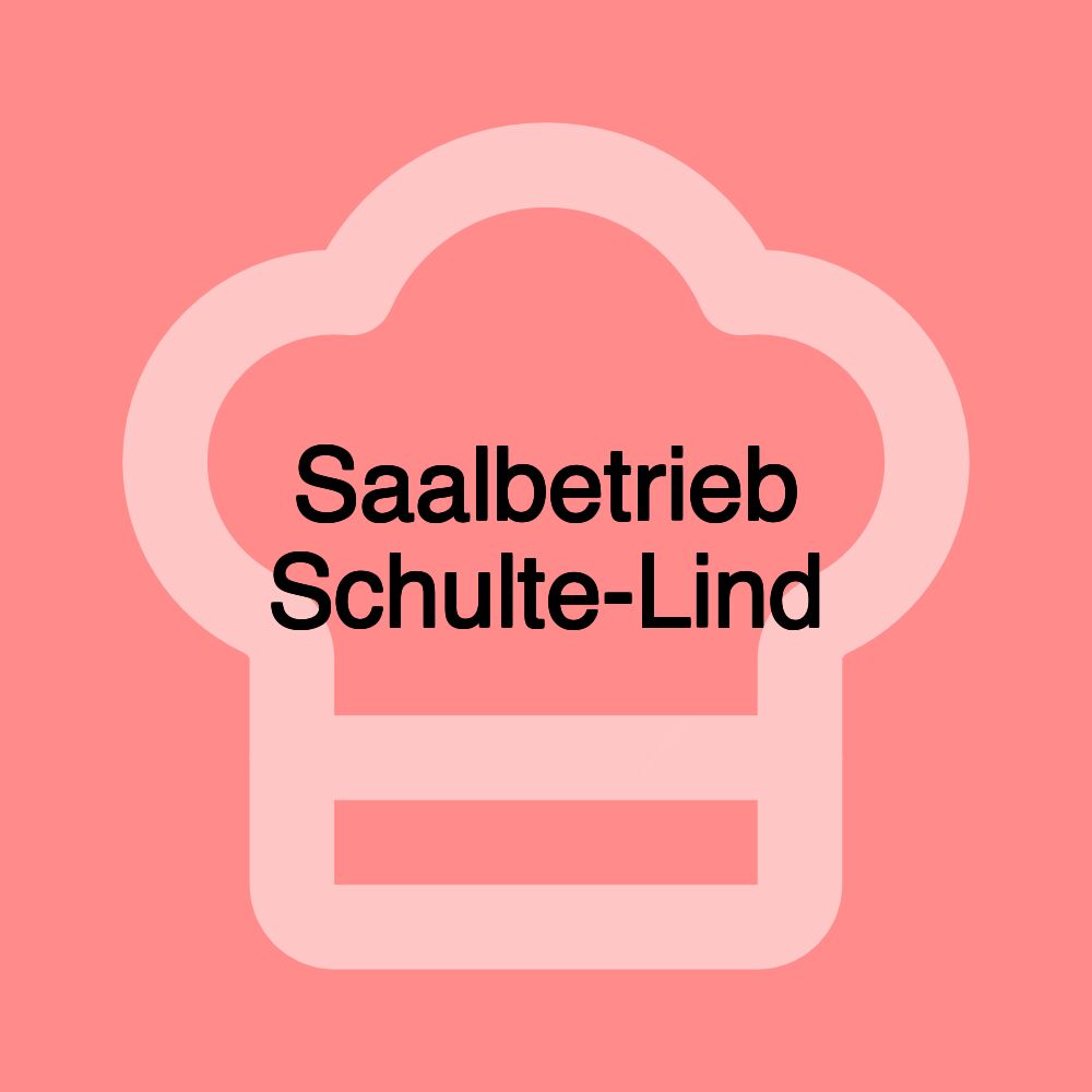 Saalbetrieb Schulte-Lind