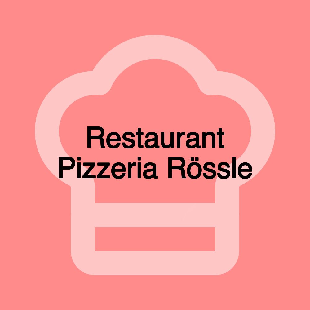 Restaurant Pizzeria Rössle