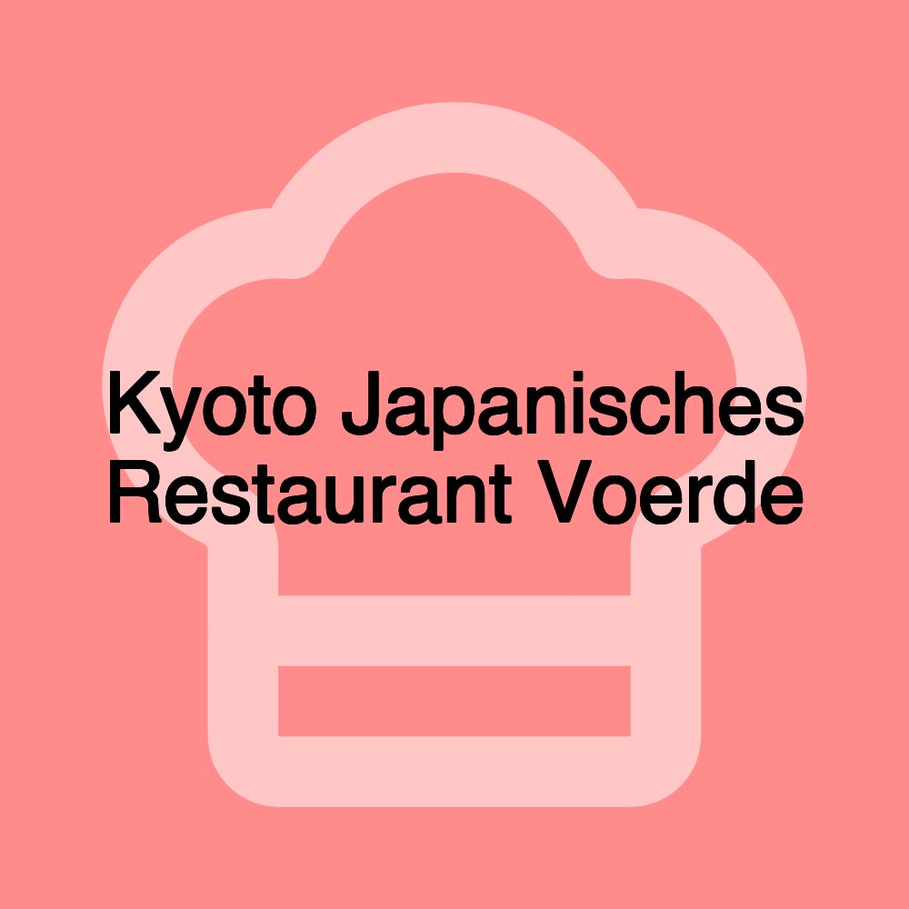 Kyoto Japanisches Restaurant Voerde