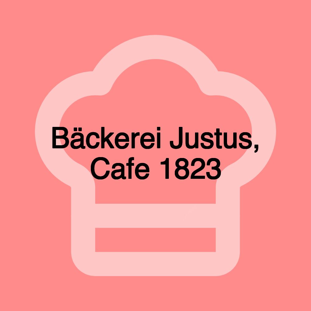 Bäckerei Justus, Cafe 1823