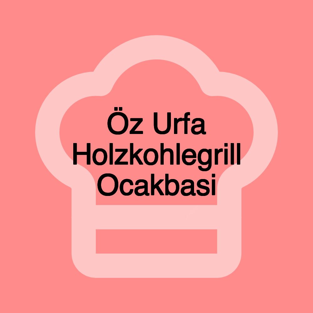 Öz Urfa Holzkohlegrill Ocakbasi