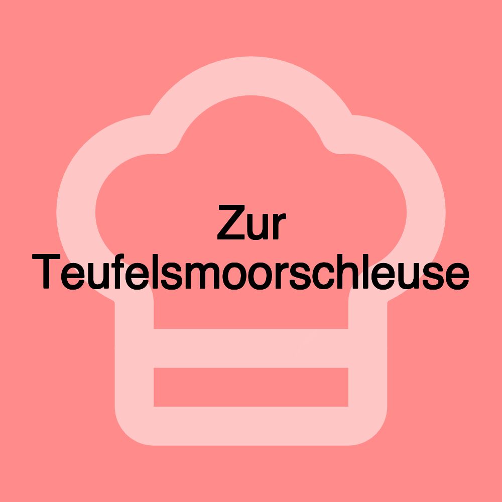 Zur Teufelsmoorschleuse