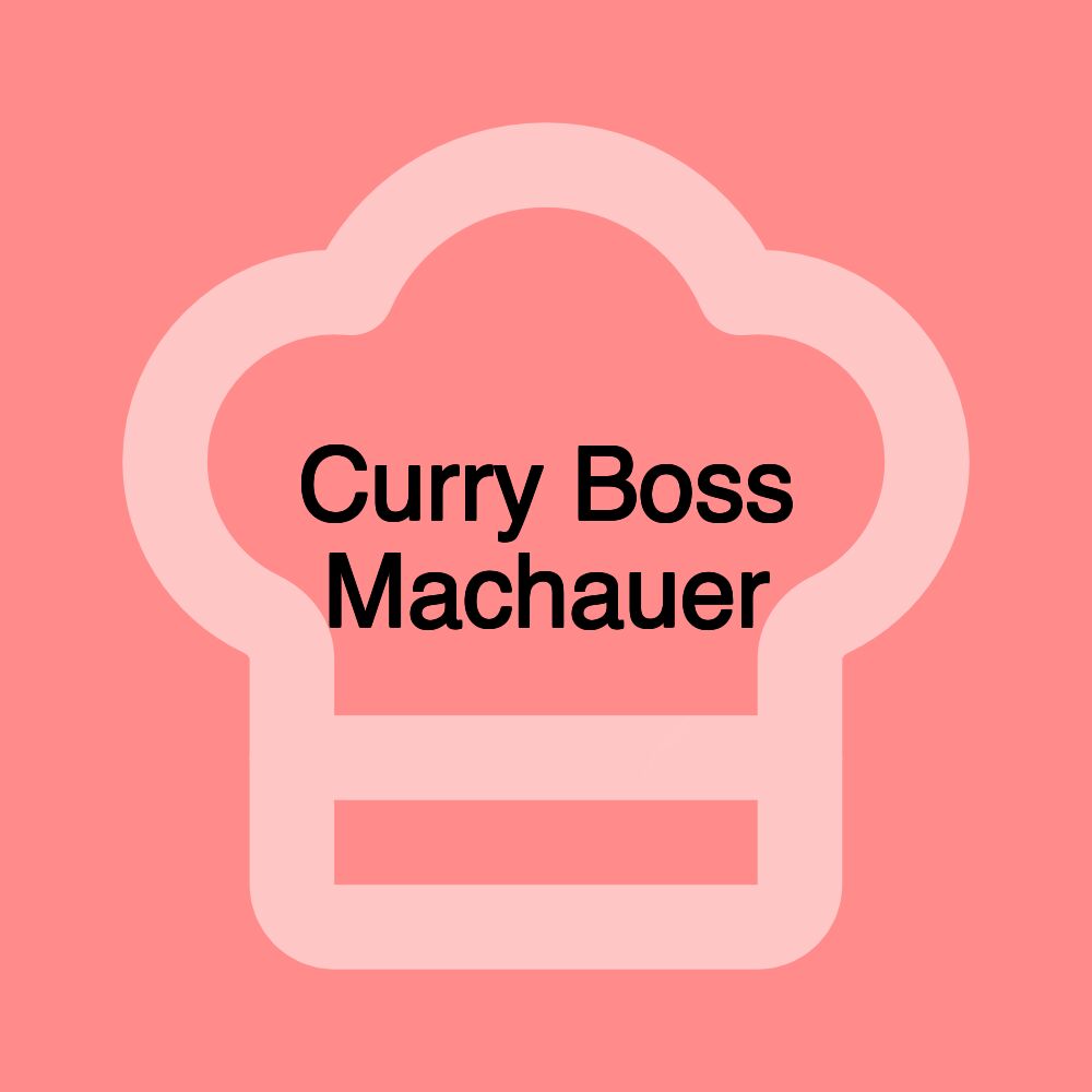 Curry Boss Machauer