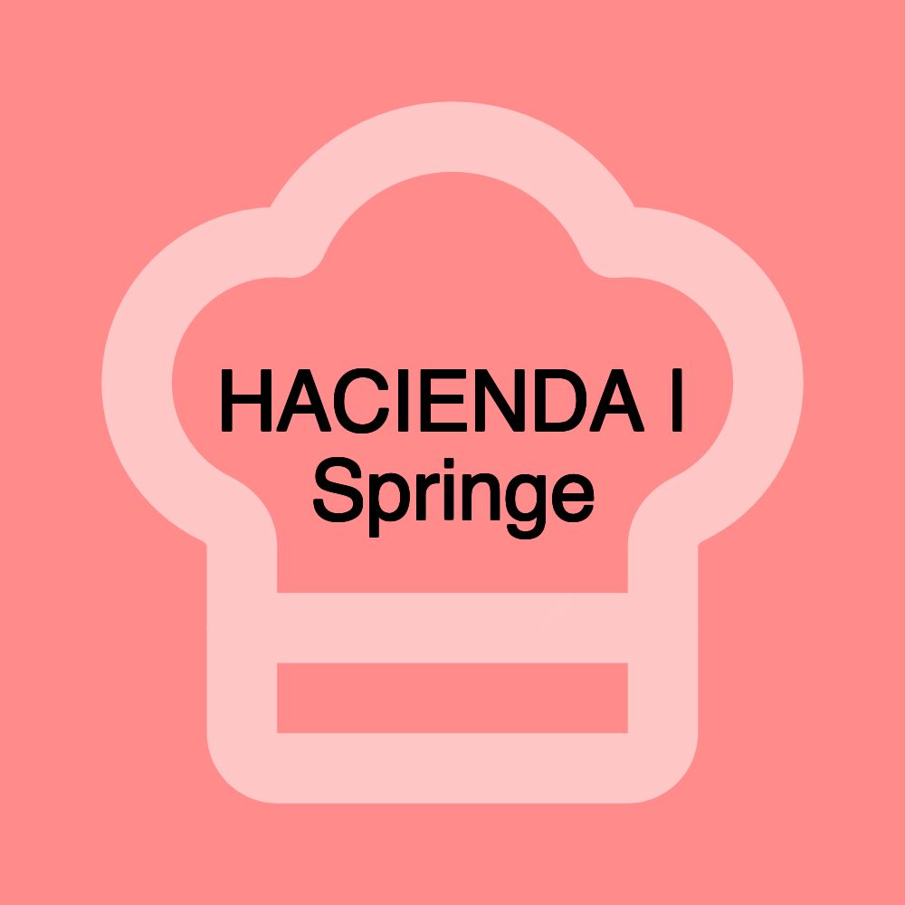 HACIENDA | Springe