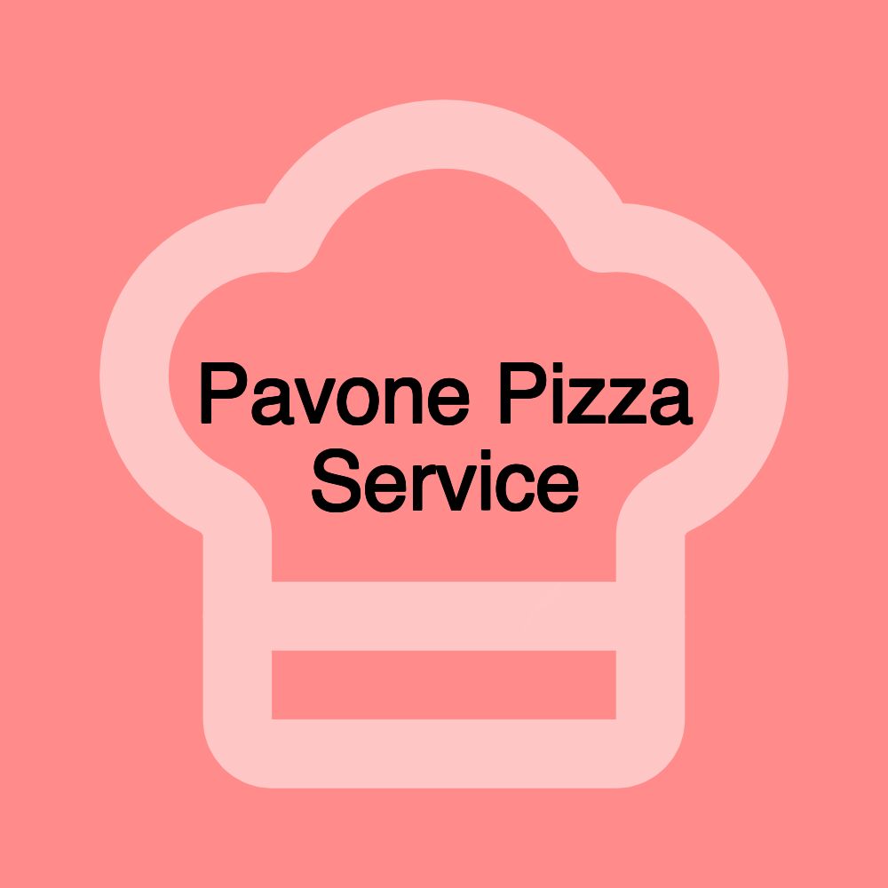 Pavone Pizza Service