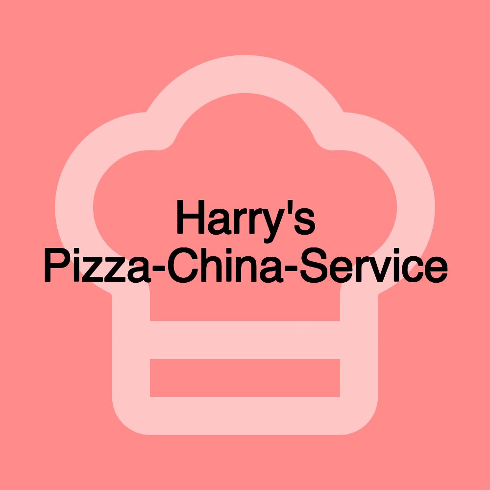 Harry's Pizza-China-Service