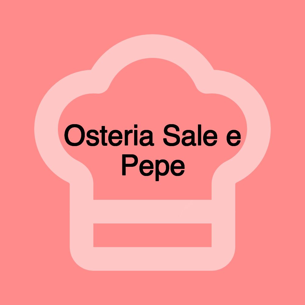 Restaurant Sale e Pepe